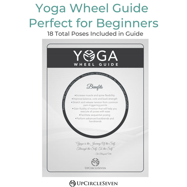 Yoga Wheel 12-inch Matte Blue